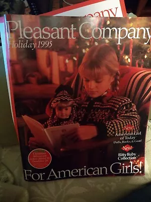 Pleasant Company American Girls Catalog Holiday 1995 Vintage  • $32