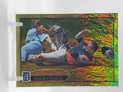 Victor Martinez Parallel 2012 Topps Gold Sparkle #461 Baseball Card • $0.99