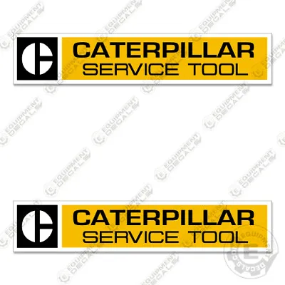 Fits Caterpillar Service Tool Decal Kit (Set Of 2) - 3M Vinyl Upgrade!  • $39.24