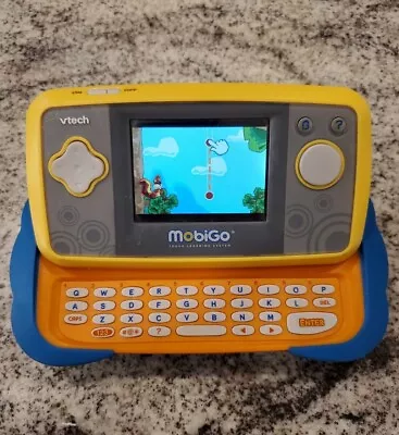 Vtech Mobigo Touch Learning System 80-200700 W/ Dora Twins Day Game Tested • $24.20