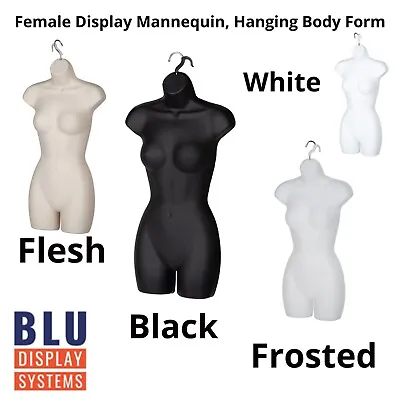 Female Hanging Full Body Mannequin Form Top Quality Torso Display Bust • £14.95