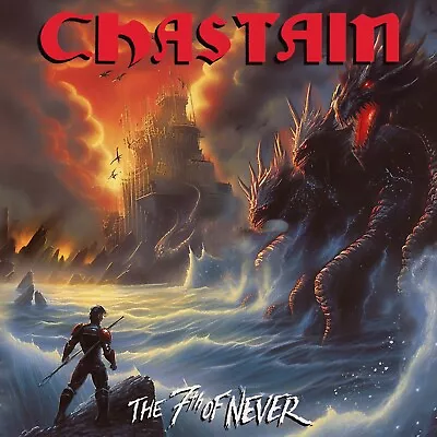 CHASTAIN - The 7th Of Never 2023 Limited Edition BLACK VINYL LP! New & Sealed! • $29.99