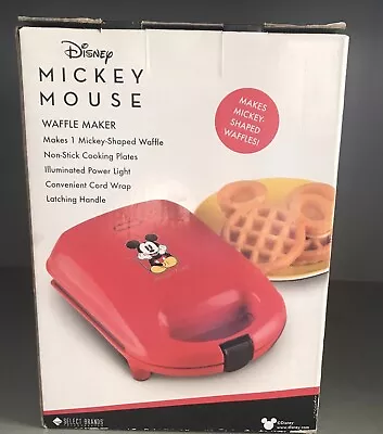Disney DCM92 Mickey Mini Waffle Maker. Brand New In Box. Mickey Shaped Waffles. • $15