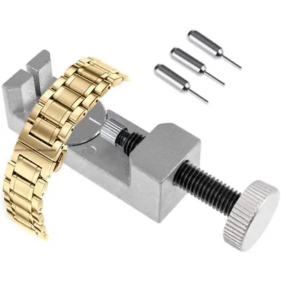 Metal Adjustable Watch Band Strap Bracelet Link Pin Remover Repair Tool Kit US • $3.99