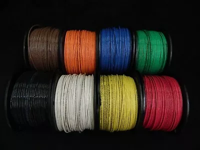 14 Gauge Thhn Wire Stranded Pick 6 Colors 25 Ft Each Thwn 600v Cable Awg • $61.95