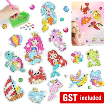 $12.68 • Buy Diamond Painting Tool Kit Kids Cartoon Drawing DIY Art Craft Diamond Sticker Toy