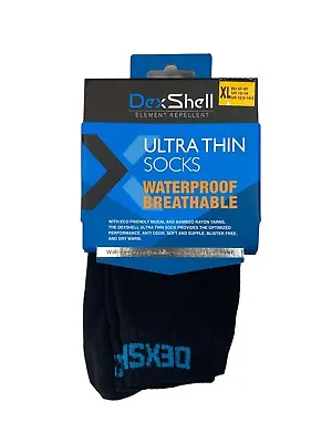 Dexshell Waterproof Ultra Thin Socks Size Xl • $24.99