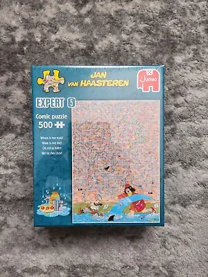 Jan Van Haasteren Expert 5 Where Is The Leak? 500 Piece Puzzle BRAND NEW SEALED • £20.99