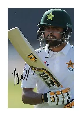 Babar Azam Cricket Reproduction Autograph A4 Poster With Choice Of Frame • $30.82