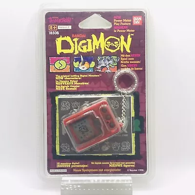 SEALED Digimon Tamagotchi ￼Version ￼2 V2 EURO UK Ver. Digital Monster V-pet 1997 • $20000