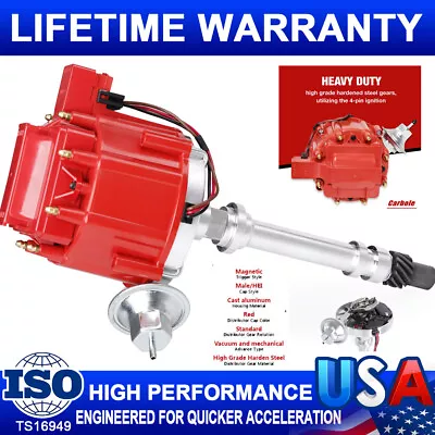 Electronic Heavy Duty HEI Distributor For Chevy 283 305 307 327 350 400 Cap NEW • $67.82