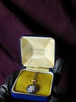 £138.10 • Buy Vintage Wedgwood England Jasper Ware Pendant In Original Box