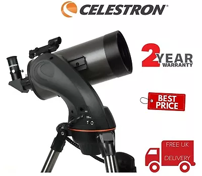 Celestron NexStar 127 SLT Maksutov Cassegrain Telescope 22097 (UK Stock) • £679