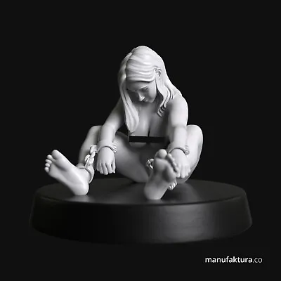 Slave Girl 131 - 28mm Scale Resin Miniature By Manufaktura Miniatures • $8.80