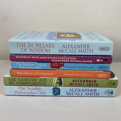 $31.96 • Buy 6 Lot Alexander McCall Smith- Blue Shoes And Happiness, Sunday Philosophy Club+4