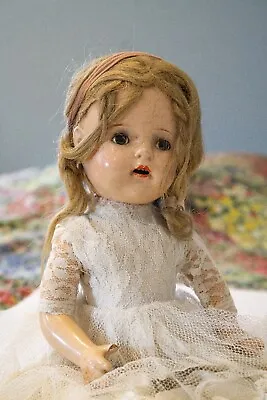 Vintage 1930s Madame Alexander Princess Elizabeth Composition Doll 15  • $39