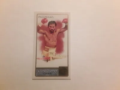 $30.99 • Buy 2011 Topps Allen & Ginter Manny Pacquiao Sp A&g Back Mini Rc$$$ Mint$$$