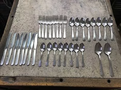 Vintage Lot Carlton Silver Plate Silverware - 34 Pieces - Nice! Fast Shipping! • $24.99