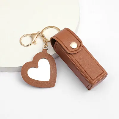 Leather Cute Mini Wallet Lipstick Bag Ladies Keychain Car Bag Charm Accessories • £5.45