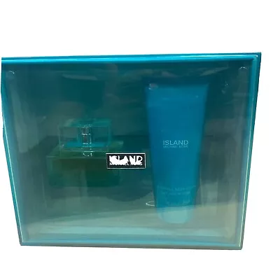 $97 • Buy Island By Michael Kors Women Set 1.7 Oz EDP Spray + 3.4 Oz Waterfall Body Lotion