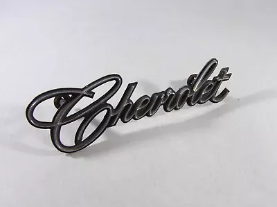 Vintage OEM 1972 Chevrolet Caprice “Chevrolet” IMPALA  Grill Emblem #3997332 • $19.99