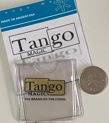 Double Sided Coin Magic Trick 2p 10p Tango Perfect Edge Double Head Double Tail • £14.99