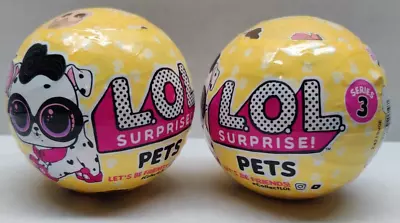 L.O.L. Surprise! Pets Series 3 Lot Of 2  LOL Doll Unopened FAST FREE Shipping • $18.95