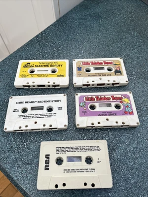 $1 • Buy 5 Vintage Children's Cassette Tapes