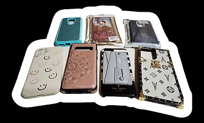 Cell Phone Case Grab Bag Lot! 7 Misc Cases For Android And IPhone. Some Are Used • $10.99