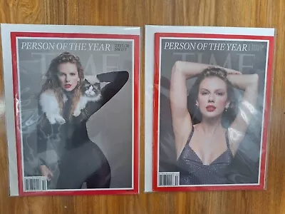 Time Magazine Person 2 Covers Of The Year  Taylor Swift December 2023 • $100