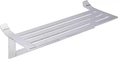 Ginger 4743-24/PC Cinu Rack Hotel Shelf With Towel Bar  24   Polished Chrome NEW • $199.95