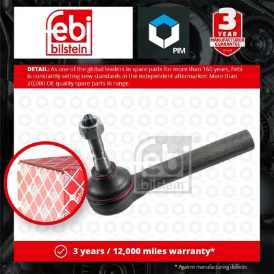 $24.22 • Buy Tie / Track Rod End Fits CHRYSLER VOYAGER Mk5 3.8 Left Or Right 2007 On EGL Febi