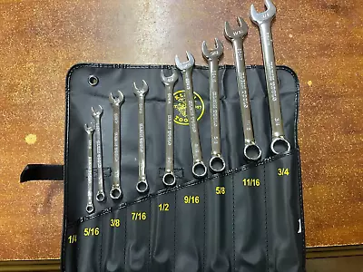 Klein 68402 9-Piece Combination Wrench Set • $68