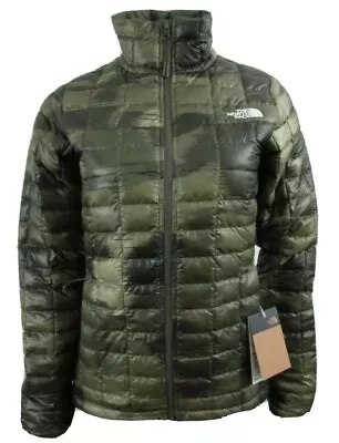 NWT The North Face Thermoball Women’s ECO Puffer Insulated Jacket XS SLIM Camo • $202.78