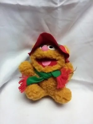 1988 Muppet Babies McDonalds Plush Baby Fozzie Christmas Bear Jim Henson NOS VTG • $10