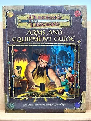 Arms And Equipment Guide Dungeons & Dragons Fantasy Roleplaying Accessory • $35