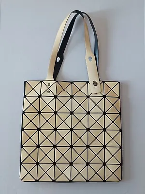 Bao Bao Issey Miyake Six Grid Geometric Square Bag / Cream Pale Yellow • $110