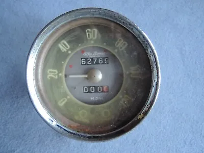 ALFA ROMEO Giulietta Spider Sprint Used Original VEGLIA 120 MPH SPEEDOMETER • $175