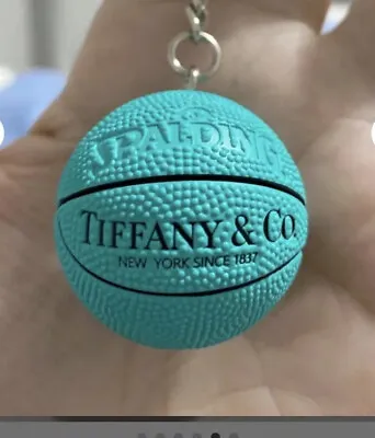 Tiffany & Co Basketball Key Ring Chain New York Spalding Keyring • $16.95