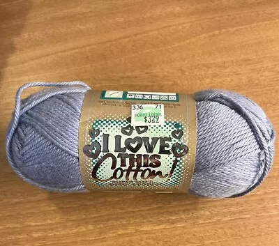 I Love This Cotton! Yarn 260 Summer Sky 3.5 Ounces US Cotton Made In Turkey • $6