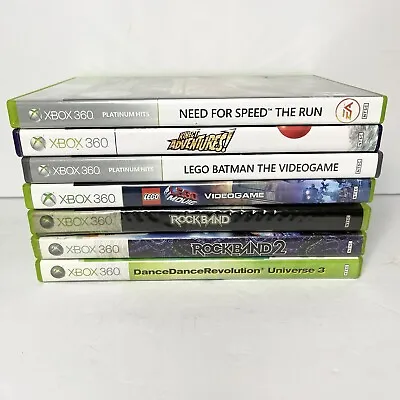 Xbox 360 Games Lot / Bundle Of 7 Various Titles • $25