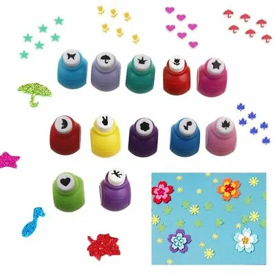 Plastic Metals Scrapbooking Punches DIY Handmade Crafts Solid Mini Hole Punchers • $8.99