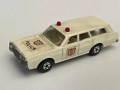 Matchbox Superfast No.55 Mercury Police Car Estate White Diecast • £9.95