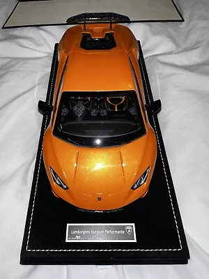 1.18 Mr Models Lamborghini Huracan Performante  1 Of 1 Rare Signed • $246.28