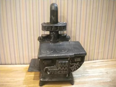 Vintage Dollhouse Miniature Victorian Kitchen Woodburning Stove Ceramic Princess • $13