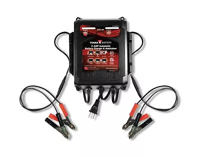 Yuasa YUA2AMPCH 6/12V 2-Amp 2-Bank Battery Charger 50 State Compliant • $130.41