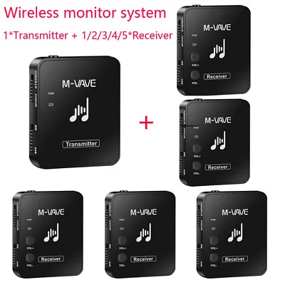 2.4G Wireless In Ear Monitor System Studio Equipment Professional System Q7Y4 • $19.73