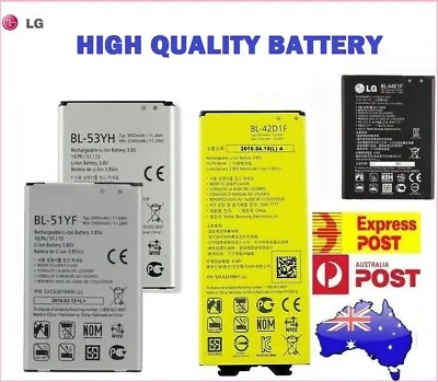 $11.76 • Buy Brand New Replacement Battery For LG G2/G3/G4/G5/LG V20/Nexus4/ Nexus5