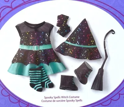 $108.03 • Buy American Girl Spooky Spells Witch Costume NIB Halloween