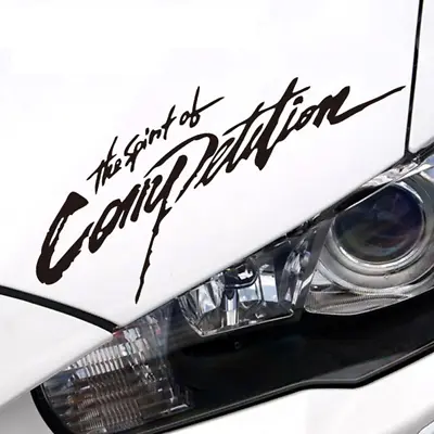 The Spirit Of Competition Sticker | Mitsubishi Evo Vinyl Decal  6  7  8  9  • $5.09